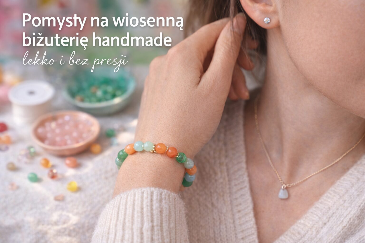 Pomysły na wiosenną biżuterię handmade