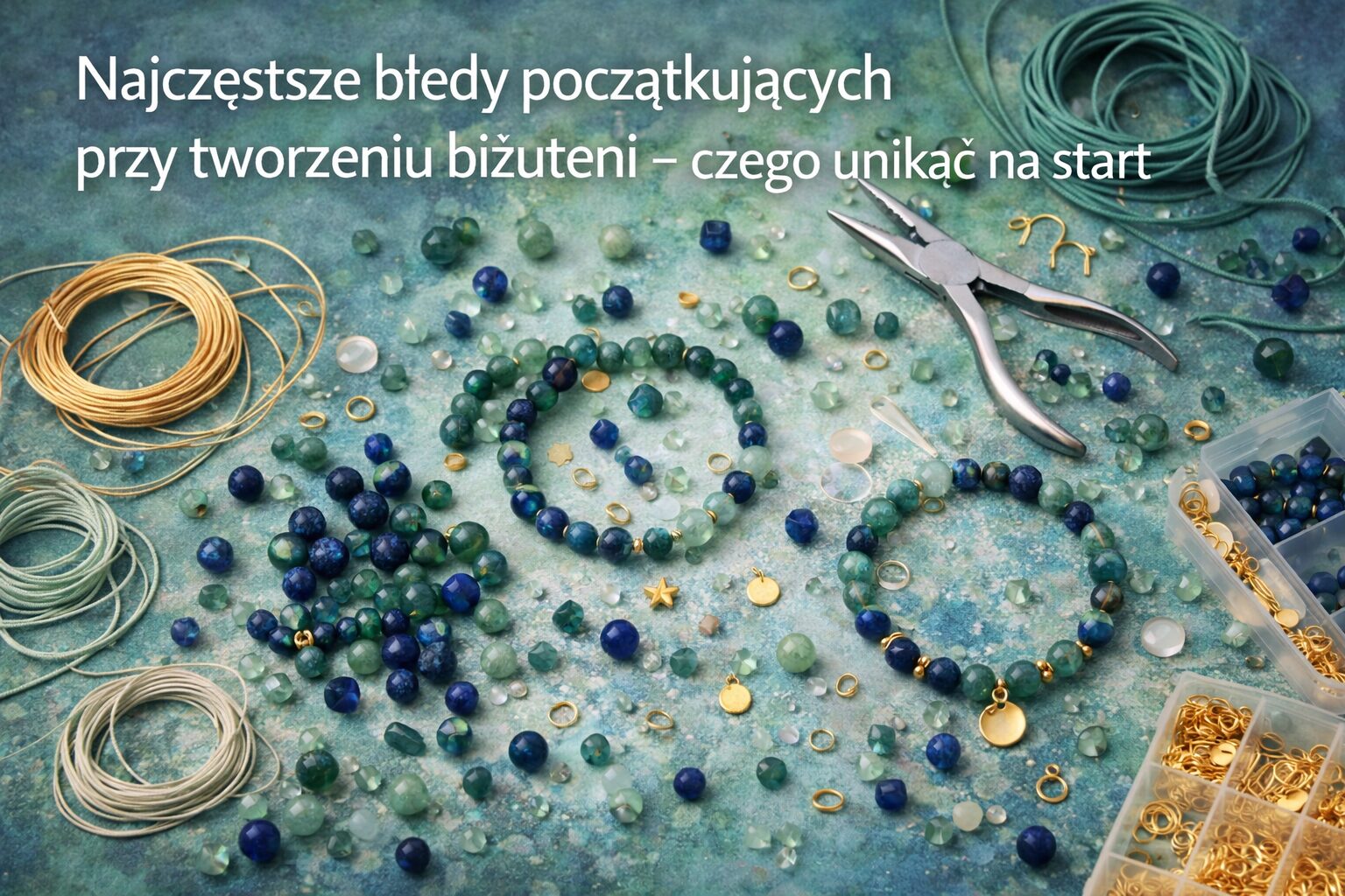 Najczęstsze błędy początkujących przy tworzeniu biżuterii